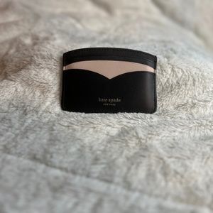 Black & Pink Kate Spade Cardholder